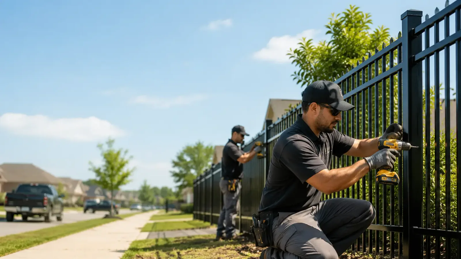 Metal Fence Installation in Hannah, ND